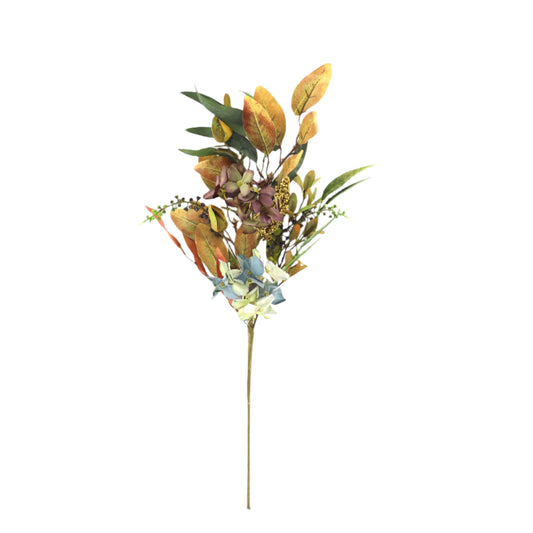 AU10083 MIXED EUCALYPTUS/HYDRANGEA SPRAY 25"