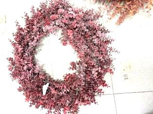 AU10134 EUCALYPTUS WREATH,30"