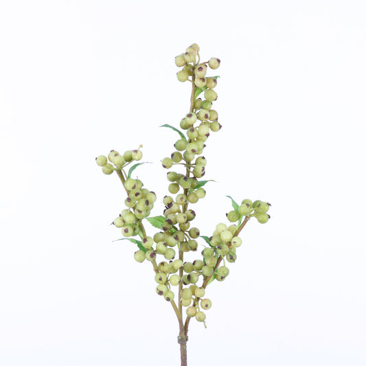 BE10021 GREEN BERRY SPRAY,20in-12P/192/5.45