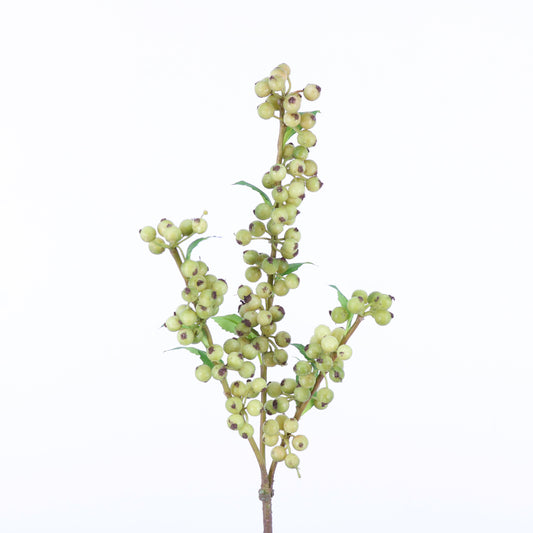 BE10021 GREEN BERRY SPRAY,20in-12P/192/5.45