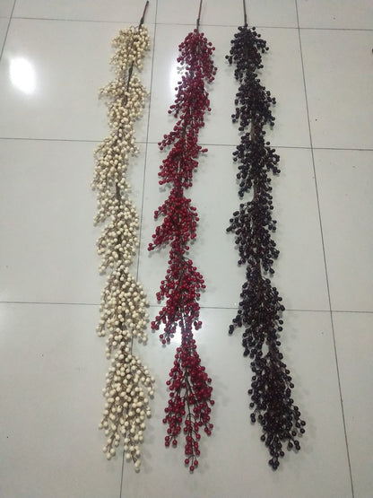 BE10122 BERRY GARLAND (WTR-PF),6'-6P/36