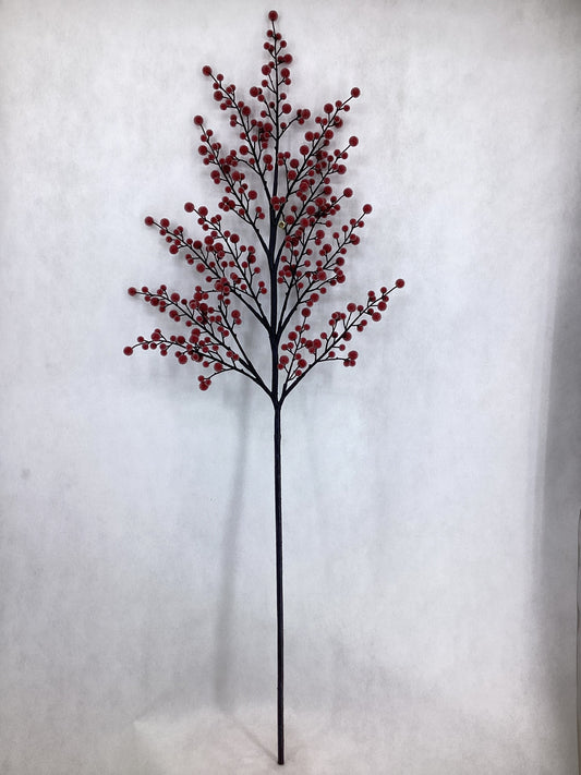 BE10276 FROSTED BERRY BRANCH,54in-6/72P