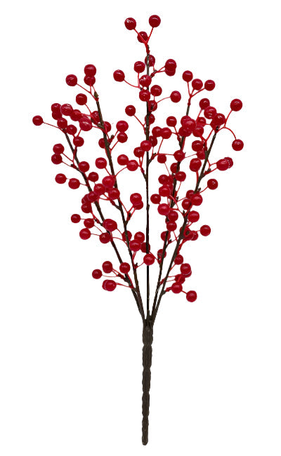 BE10311 PLASTIC BERRY BUSH 16.5"