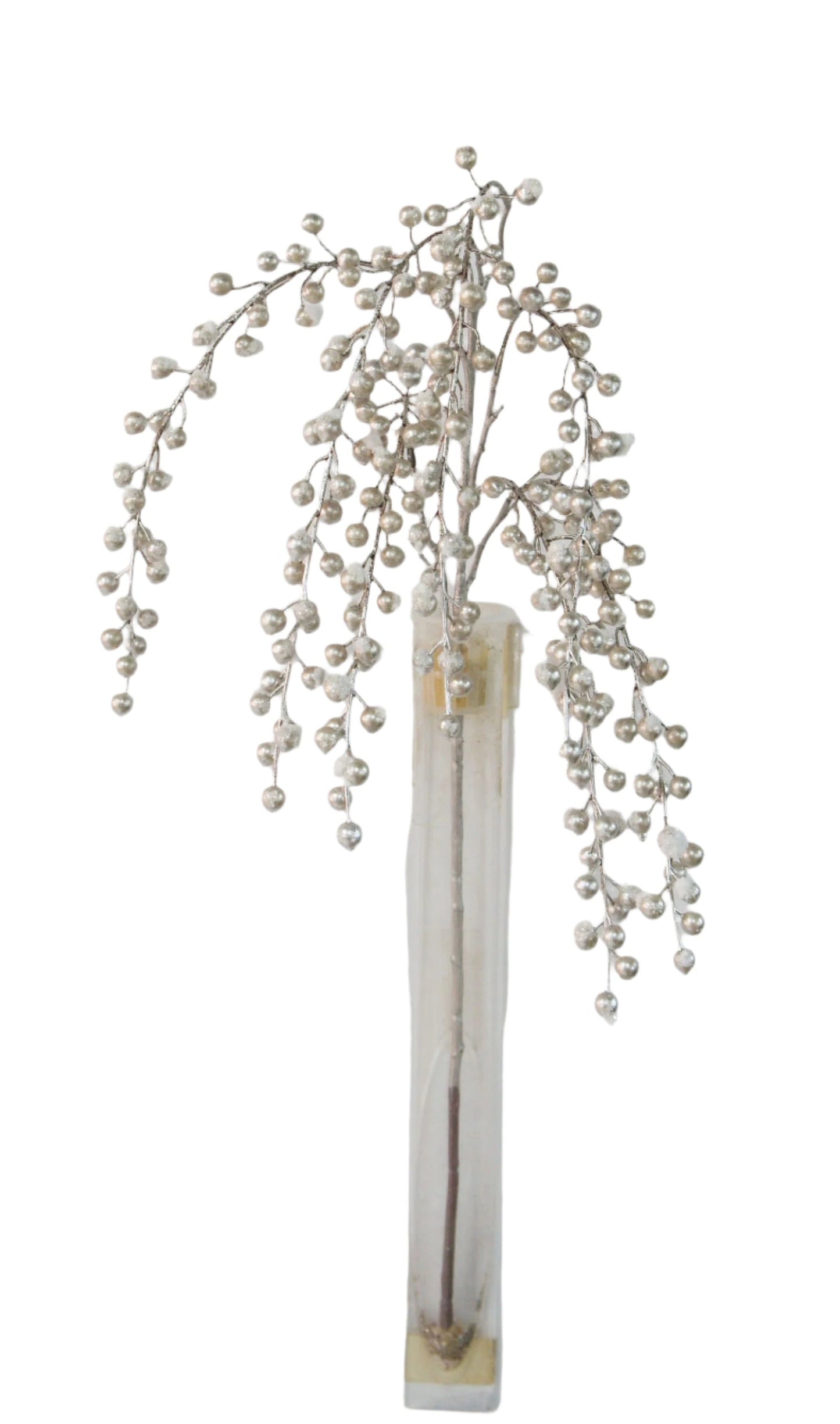 BE10335 MET BERRY w/SNOW WEEPING SPRAY,38"