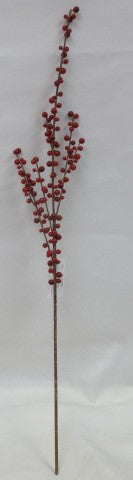 BE10402 PLASTIC ILEX BERRY SPRAY,33"