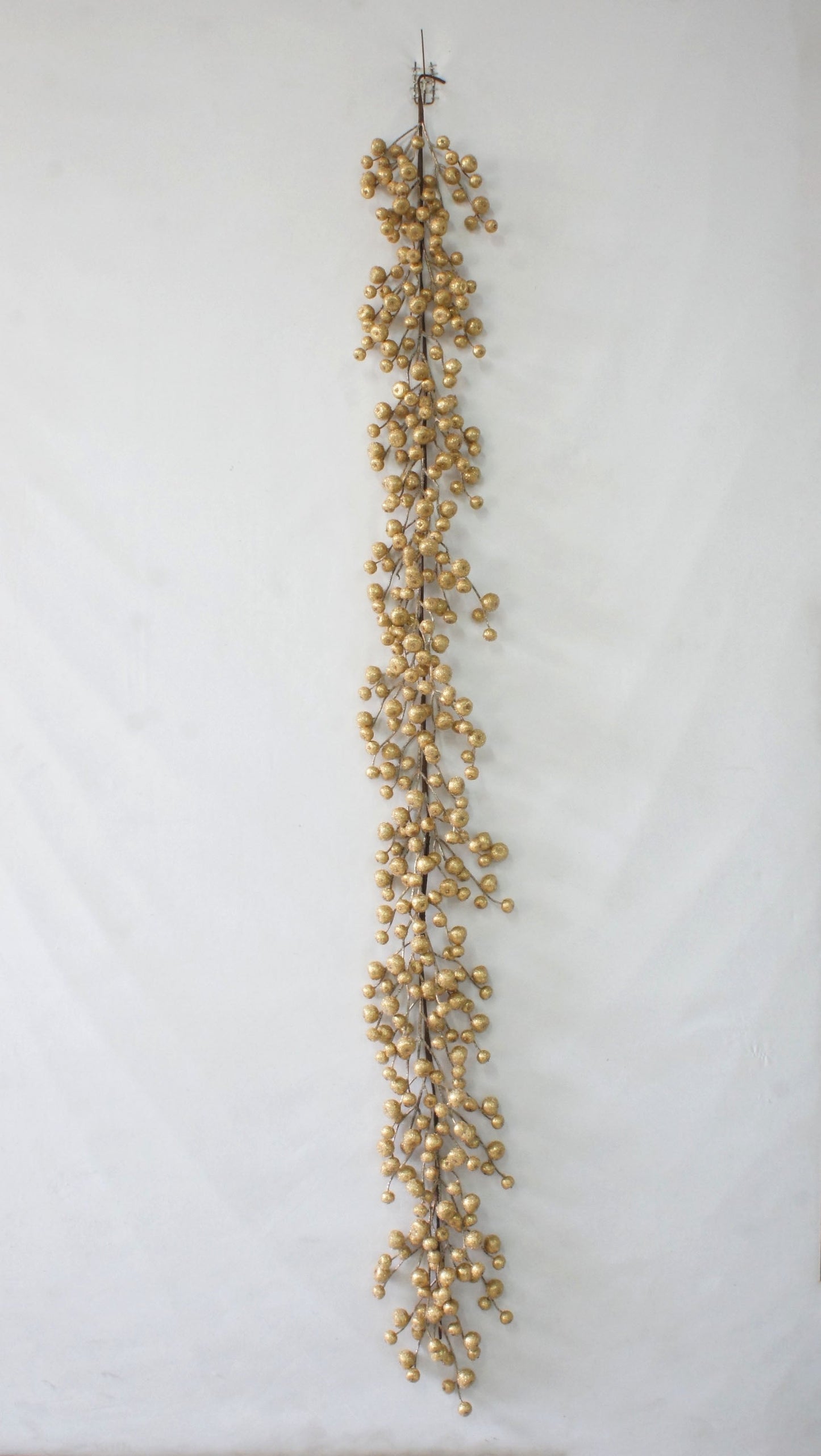 BE10422 ICED METALLIC CARBAPPLE GARLAND,6'