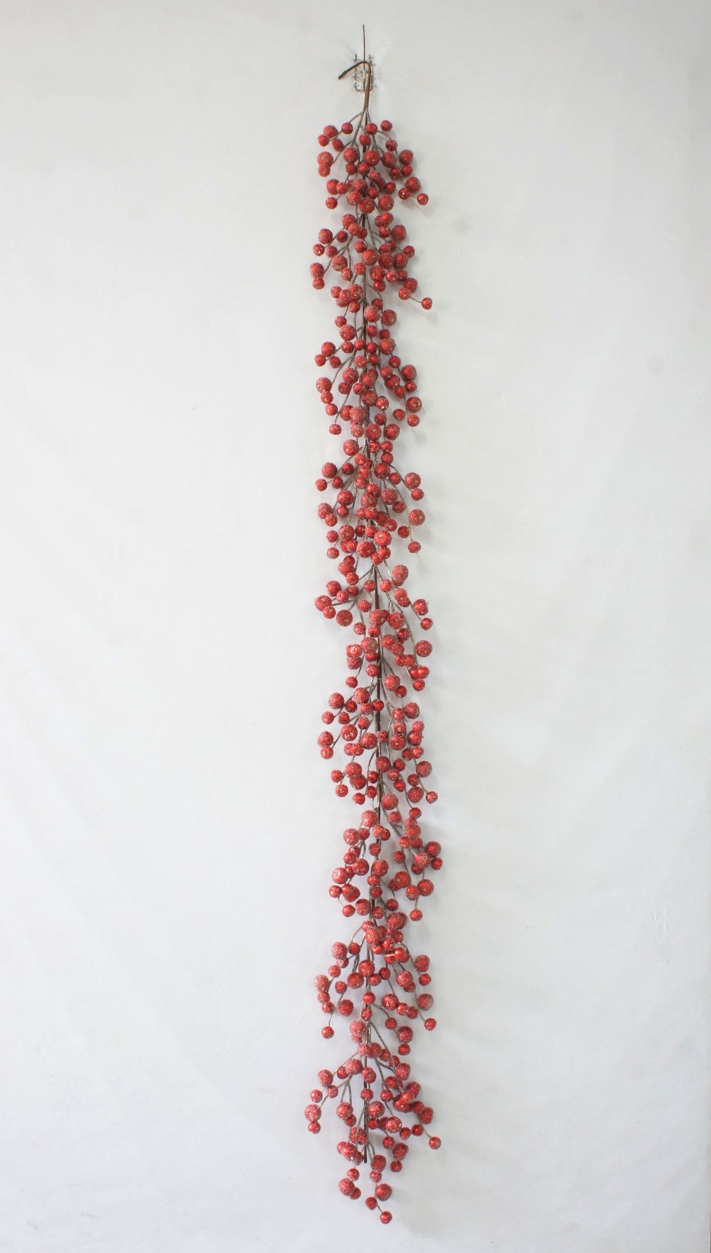 BE10422 ICED METALLIC CARBAPPLE GARLAND,6'