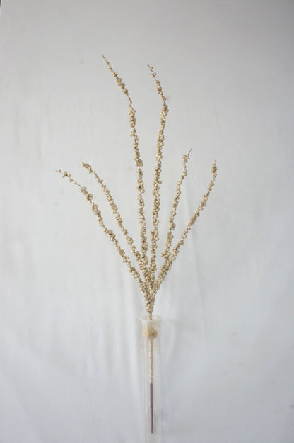 BE10423 GLITTER BERRY SPIKE BRANCH,40"