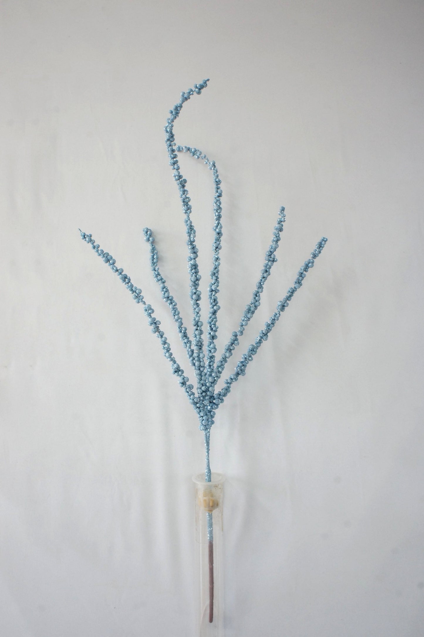 BE10423 GLITTER BERRY SPIKE BRANCH,40"