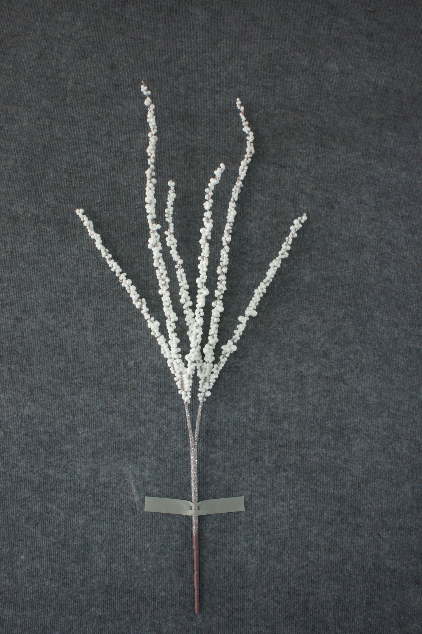 BE10423 GLITTER BERRY SPIKE BRANCH,40"