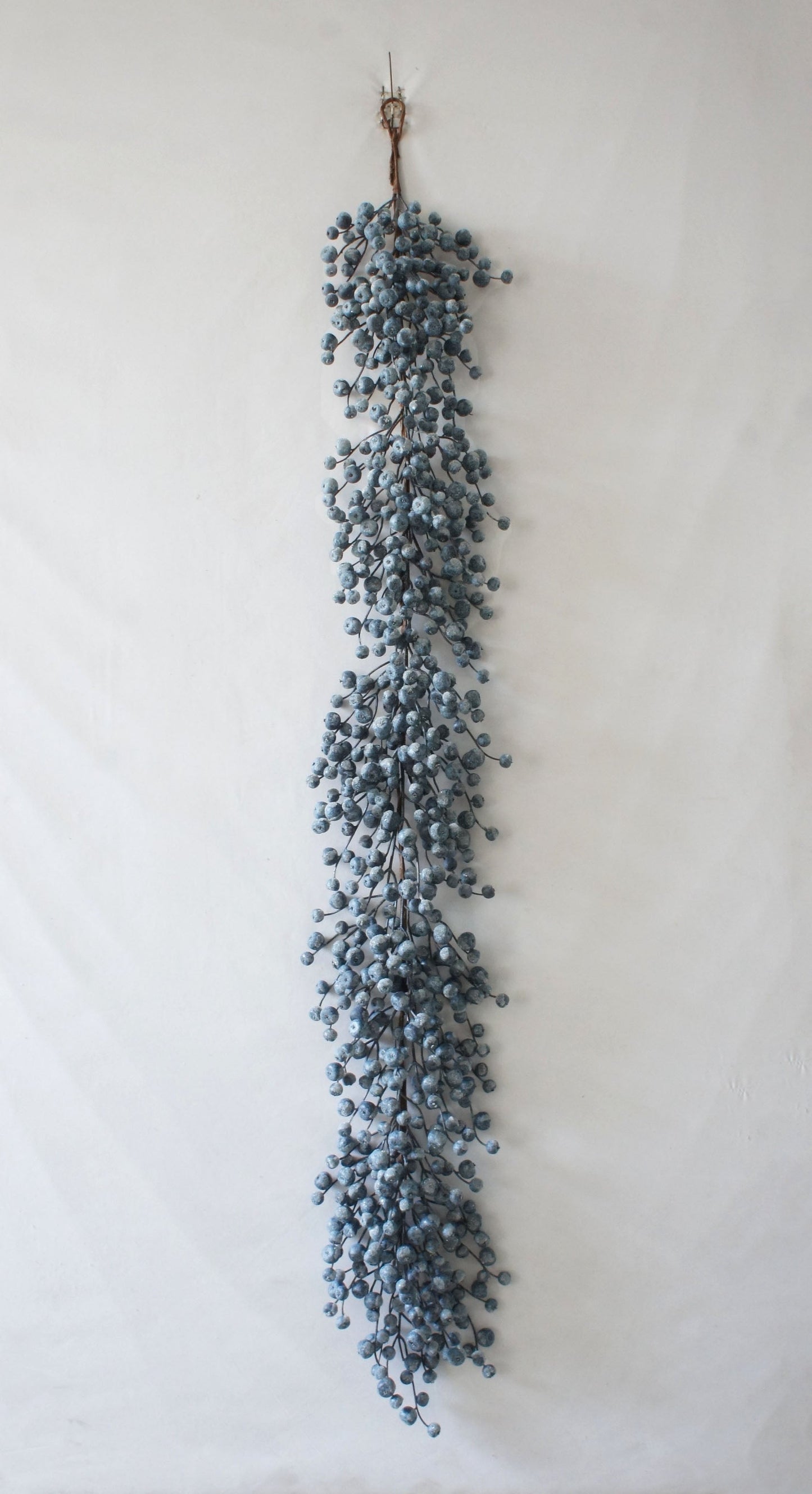 BE10426 ICED BLUEBERRY GARLAND,6'