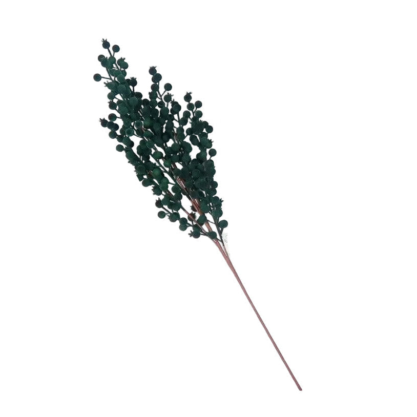BE10443 FLOCKED ROSEHIP SPRAY 29"