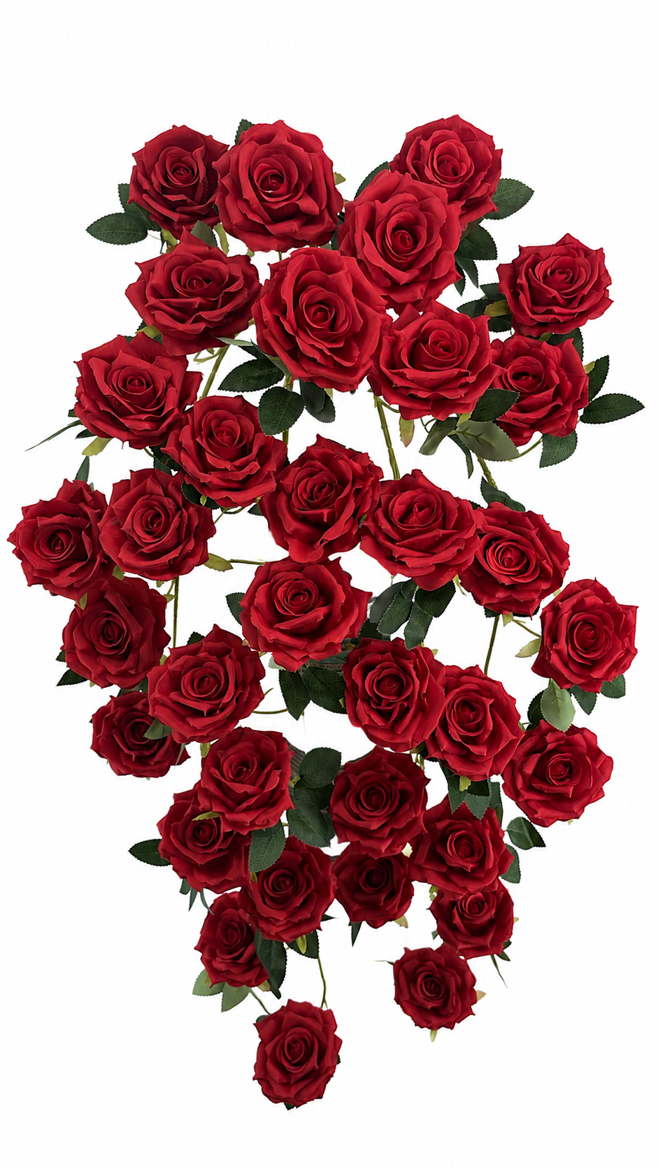 BF10243 GARDEN ROSE HANGING BUSH,50"