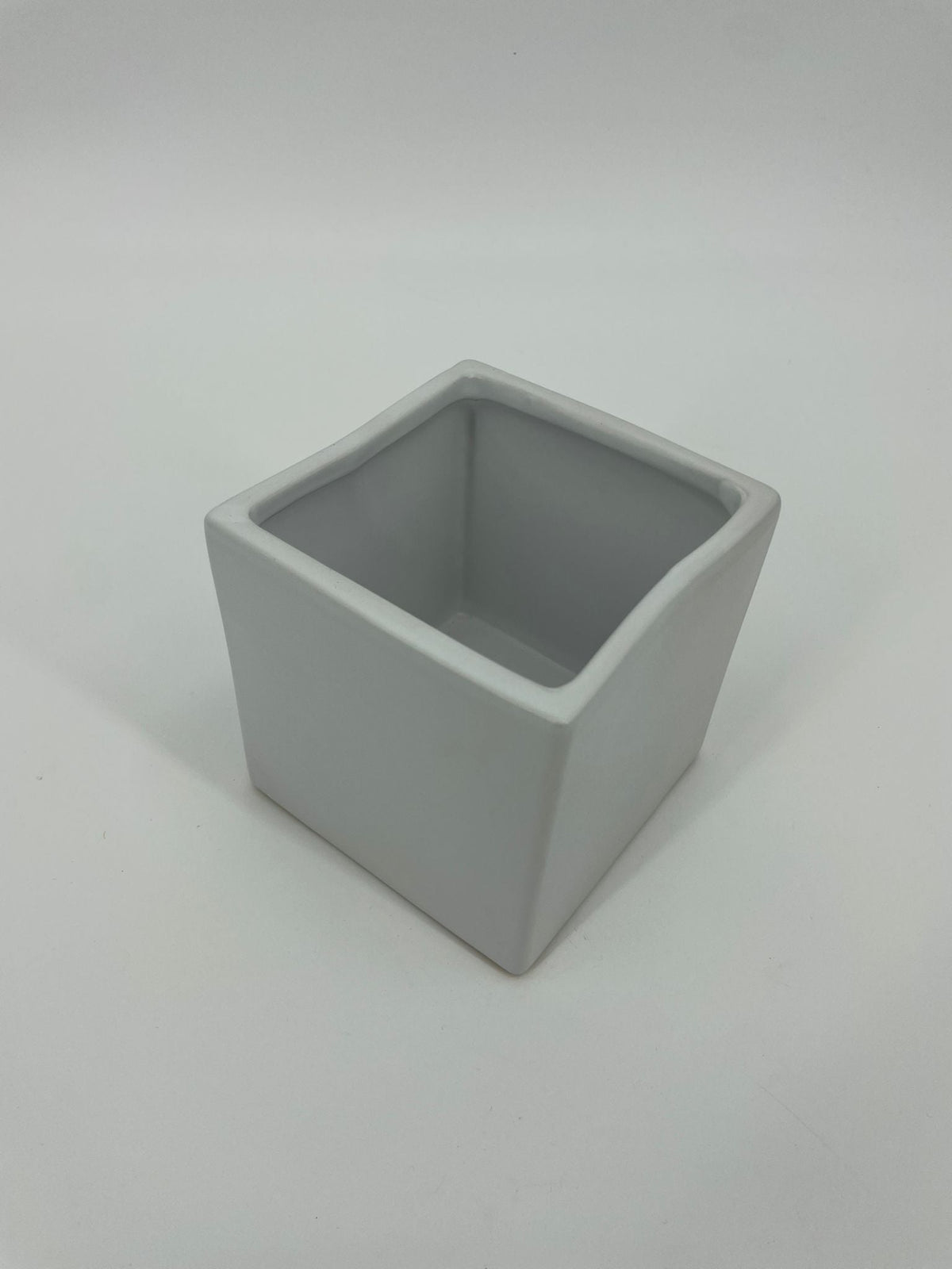 CB4015 CERAMIC SQUARE POT   5"