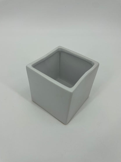 CB4015 CERAMIC SQUARE POT   5"