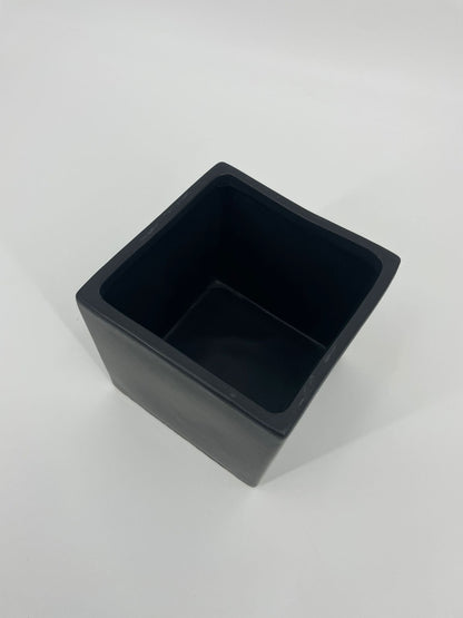 CB4016 CERAMIC SQUARE POT   6"