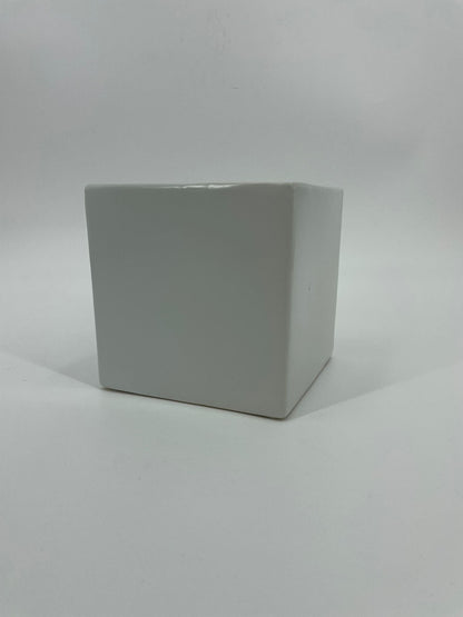 CB4016 CERAMIC SQUARE POT   6"