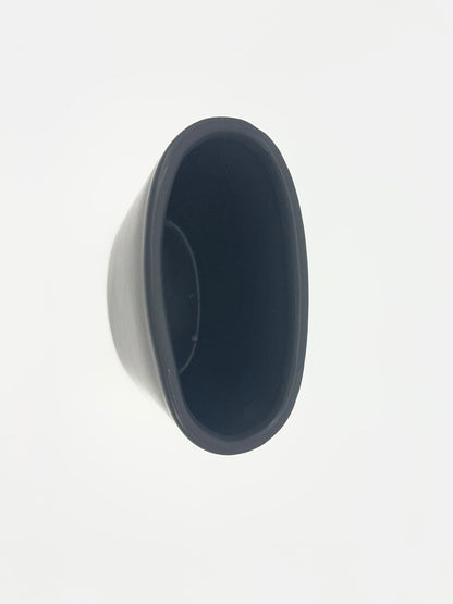 CB4029 CERAMIC OVAL POT   D5.3x3x6"H