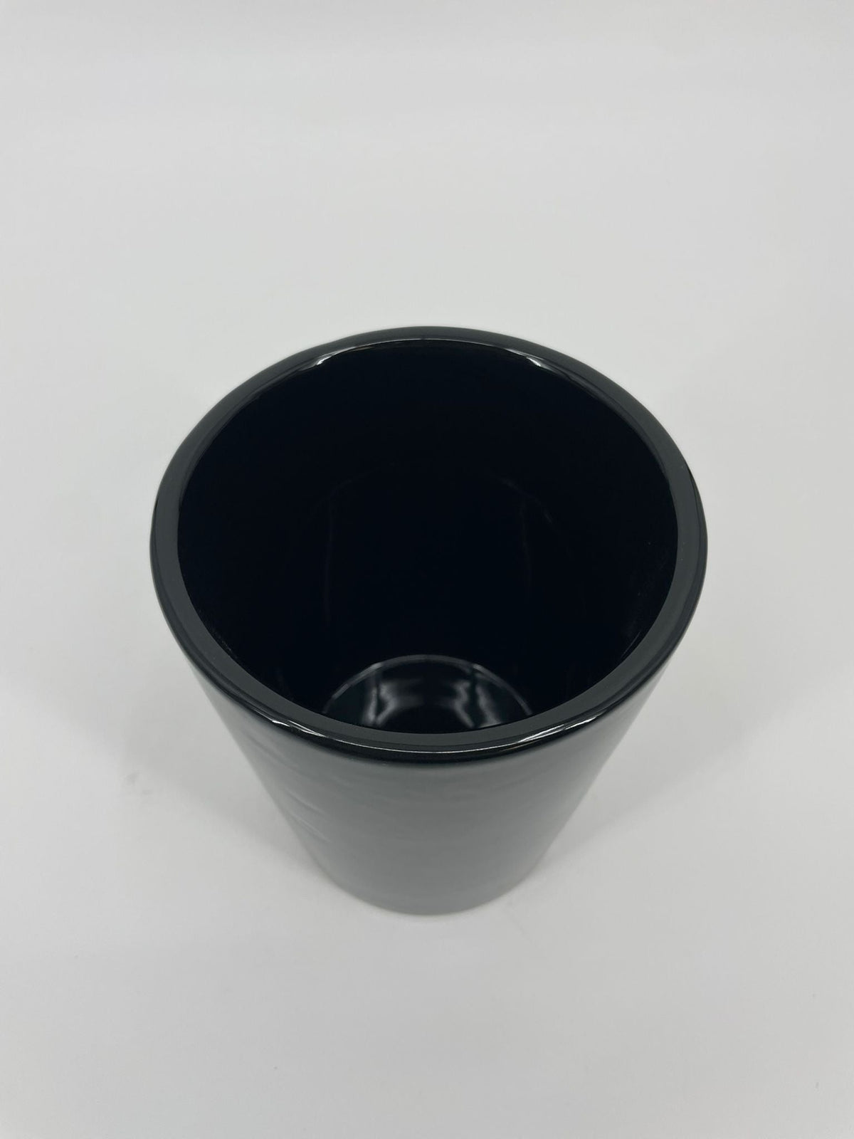CB4051 CERAMIC TAPERED RND POT   D5x5.5"H