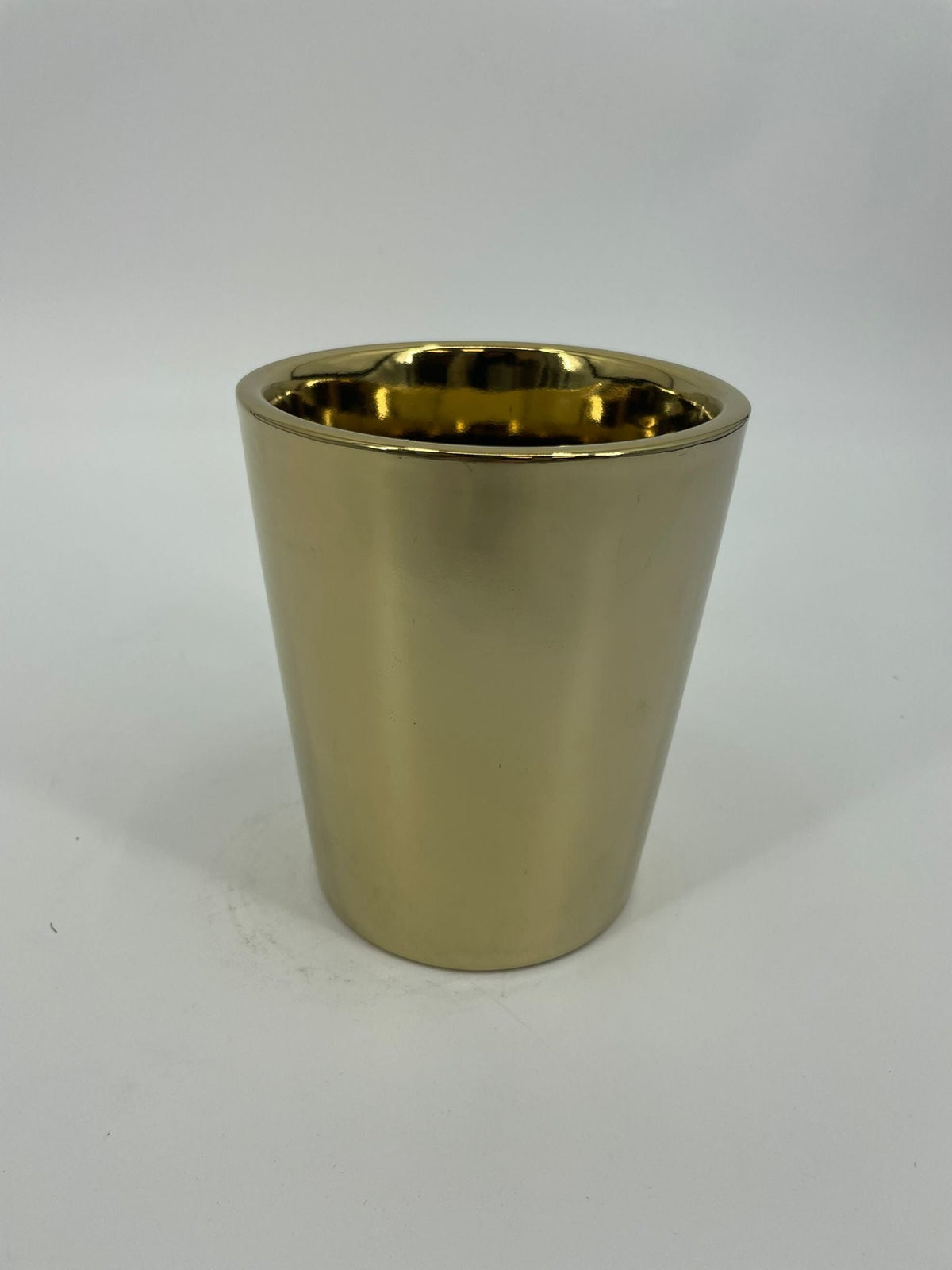 CB4051 CERAMIC TAPERED RND POT   D5x5.5"H
