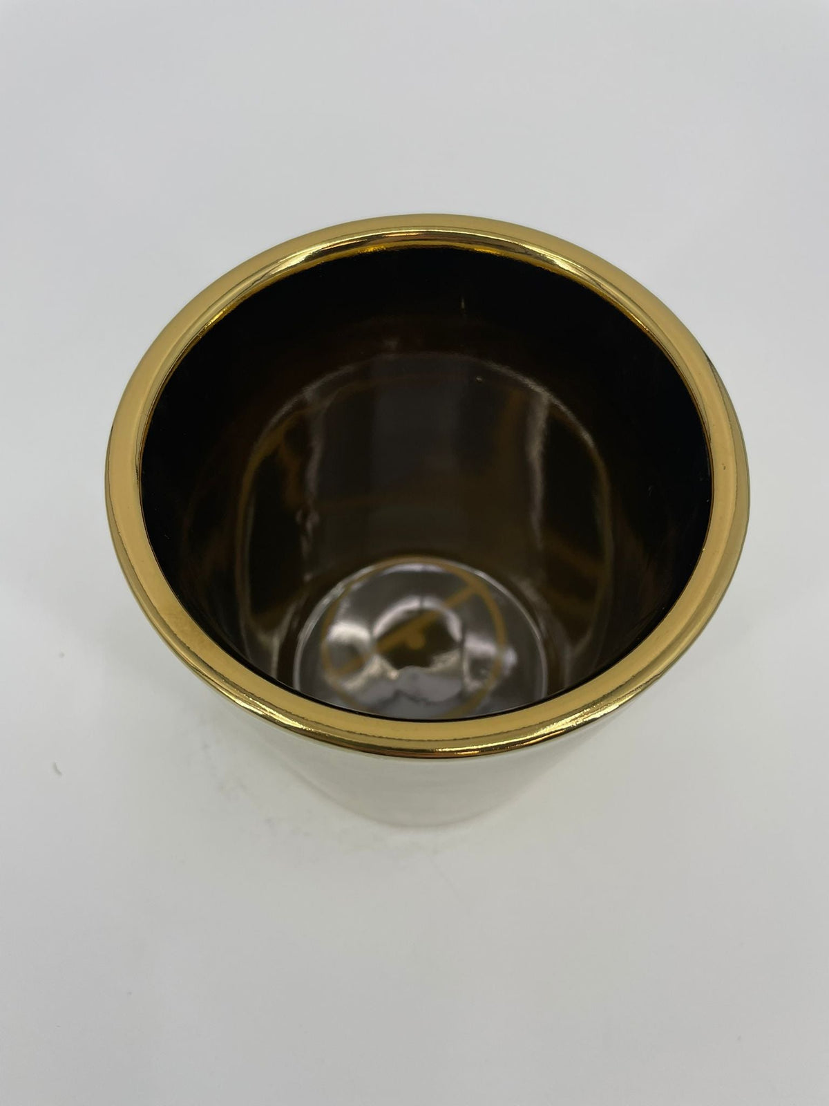 CB4051 CERAMIC TAPERED RND POT   D5x5.5"H