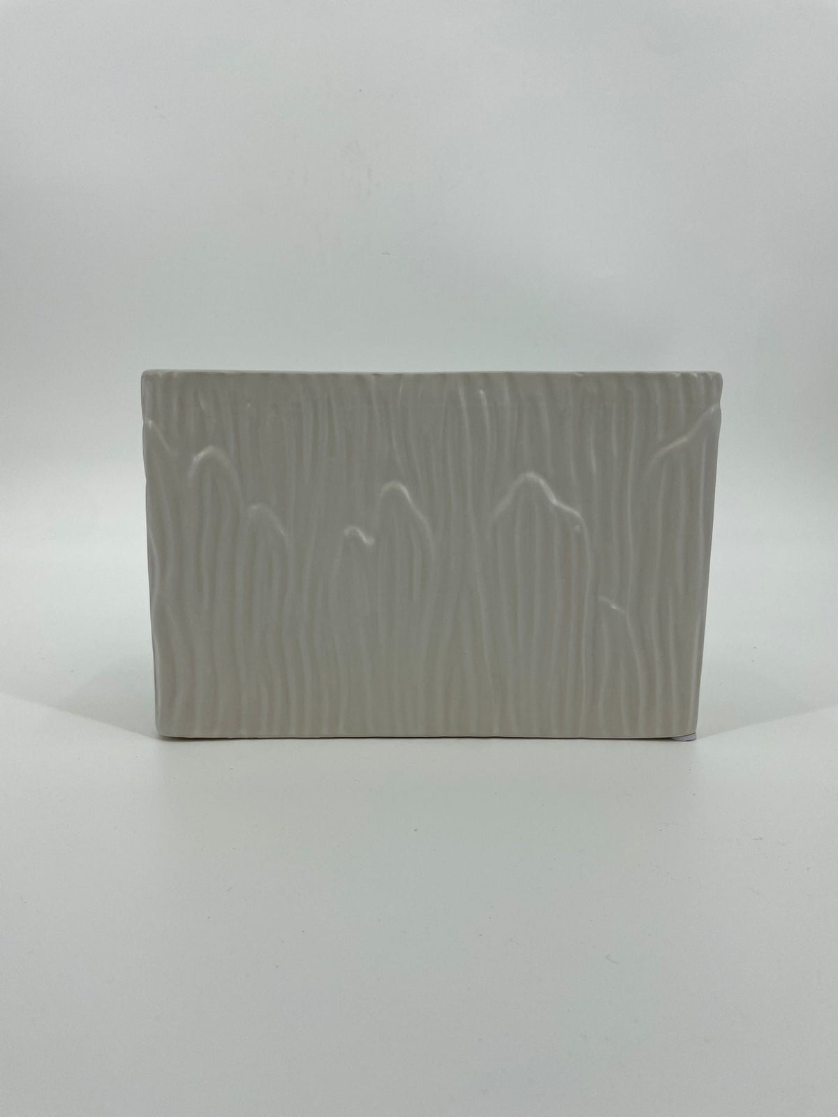 CB4056 CERAMIC RECTANGLE POT   9.5x4.5x6.5"
