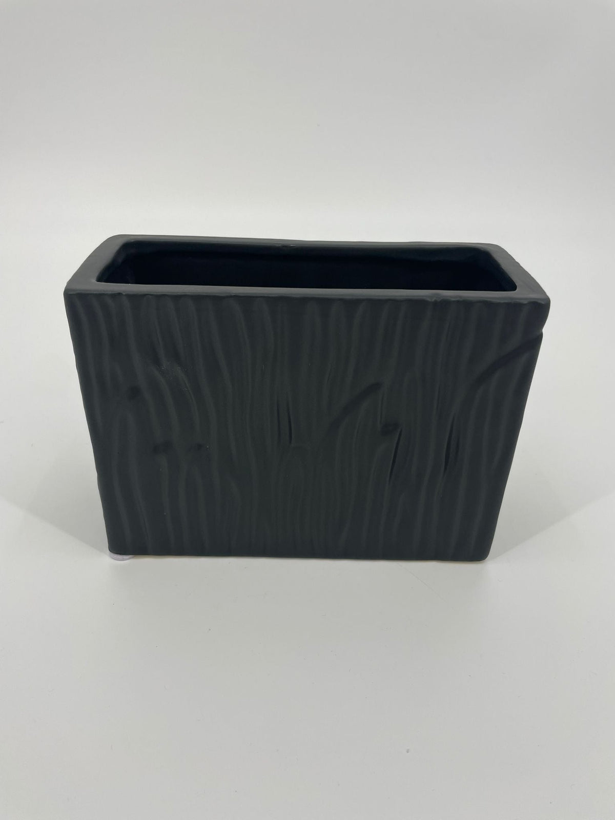 CB4057 CERAMIC RECTANGLE POT   7x3x5"