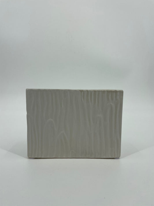 CB4057 CERAMIC RECTANGLE POT   7x3x5"