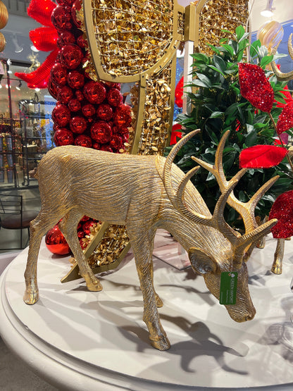 XR13384 RESIN HEAD DOWN REINDEER 22"