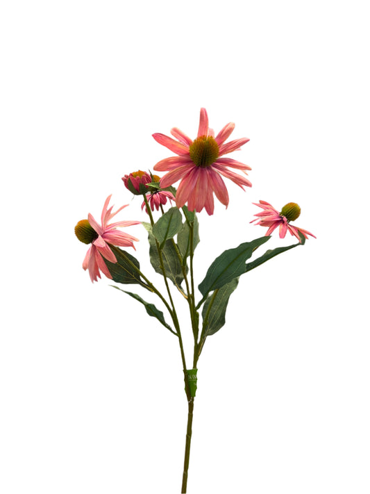 FL13513 CONE FLOWERx5 26.9"