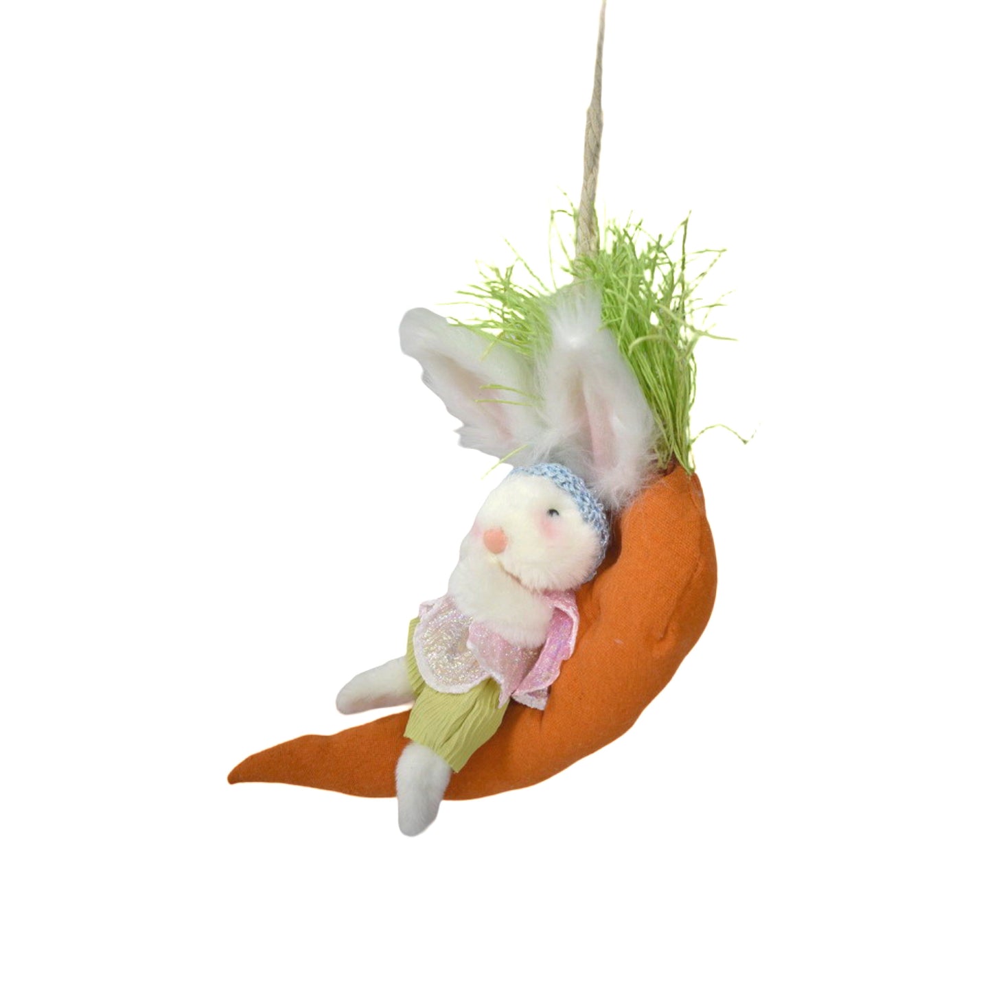 ER13050 CARROT w/BUNNY ORN,16in-4/16P