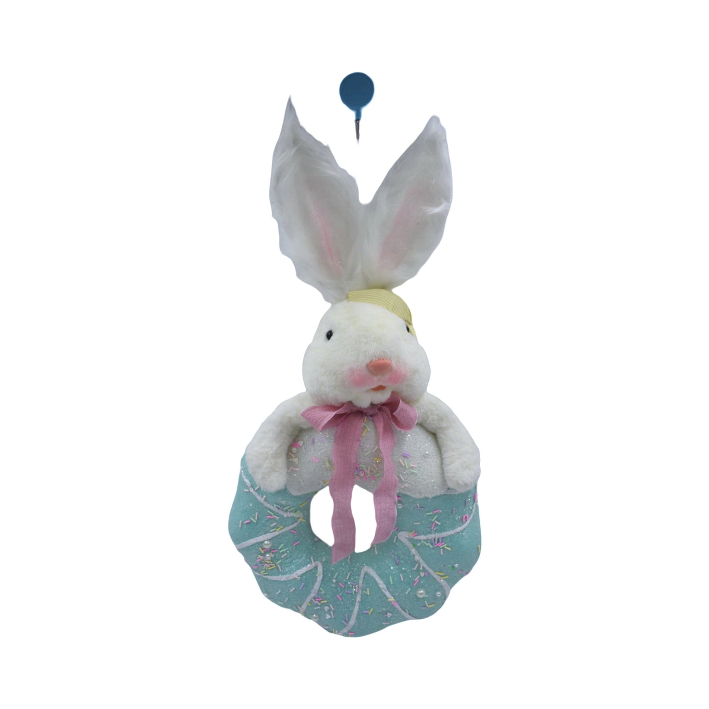 ER13051 DONUT BUNNY ORN,21.5in-2/8P