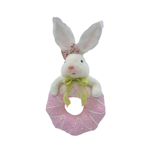 ER13052 DONUT BUNNY ORN,21.5in-2/8P