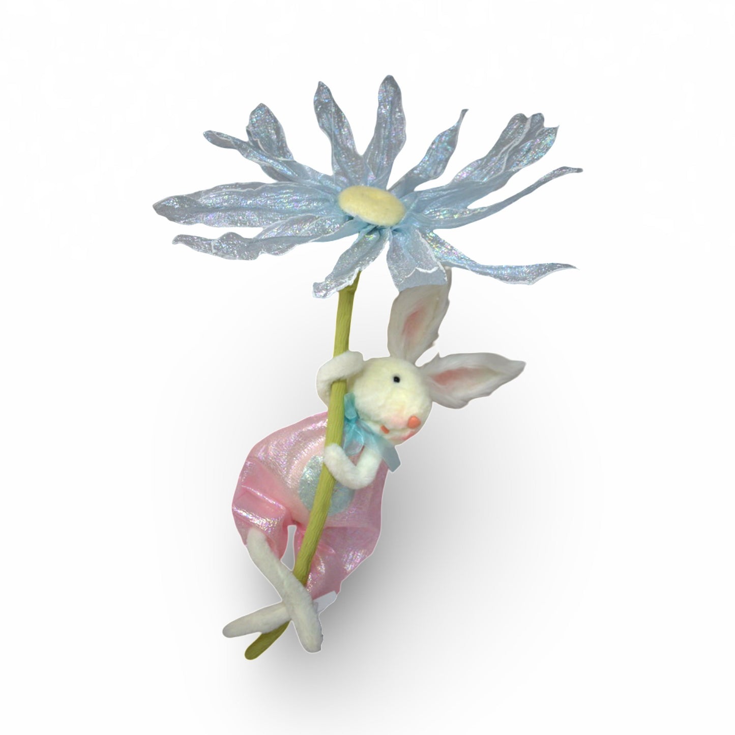 ER13059 CLIMBING DAISY BUNNY ORN,29in-6P