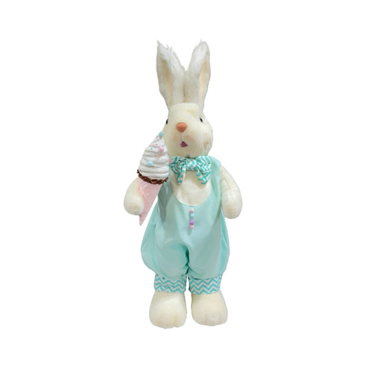 ER13086 RABBIT BOY w/ICE CREAM 34in-2P