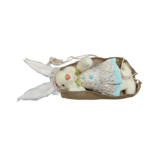 ER13090 RABBIT GIRL ON HAMMOCK 24in-6P