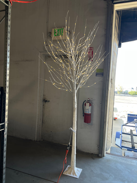 TRL10021 BIRCH TREEx108 LED LITS 8'