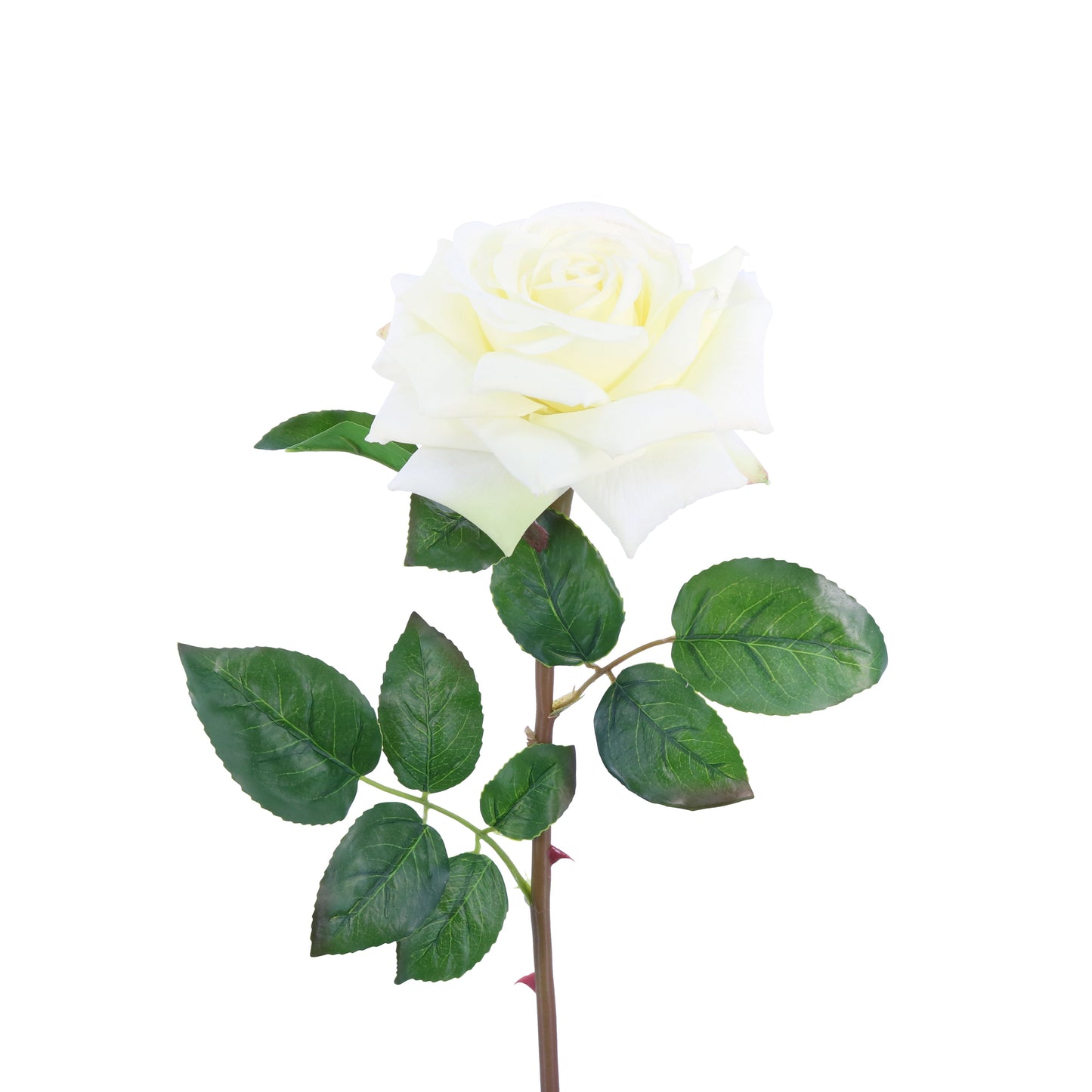 FL10837 OPEN ROSE SPRAY,27in-12P/72/6.8'