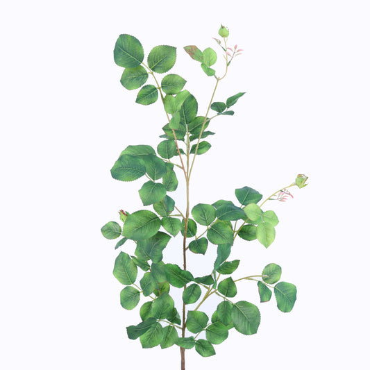 FL11924 ROSE LEAF BRANCH,39in-24P/144/6.88'