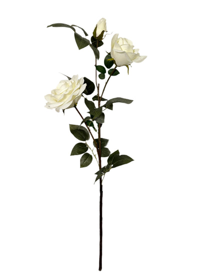 FL13258 LG ROSE SPRAYx3F,52"