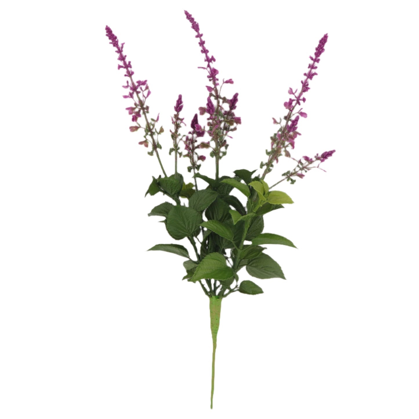 FL13430 LAVENDER/MINT LEAF BUSH 21"