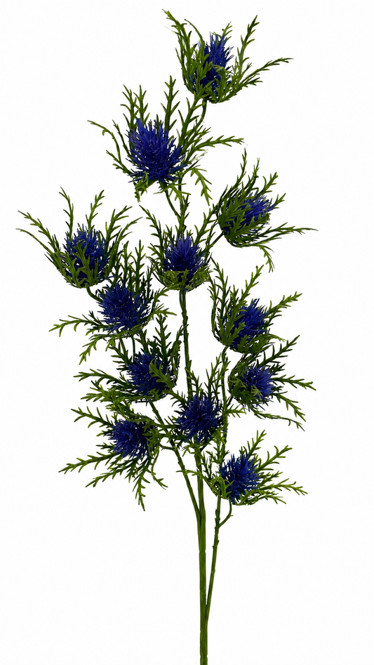 FL13526 SEA HOLLY SPRAYx3 28"