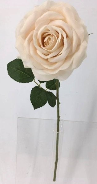 FL13734 OPEN ROSE (NAT),22"