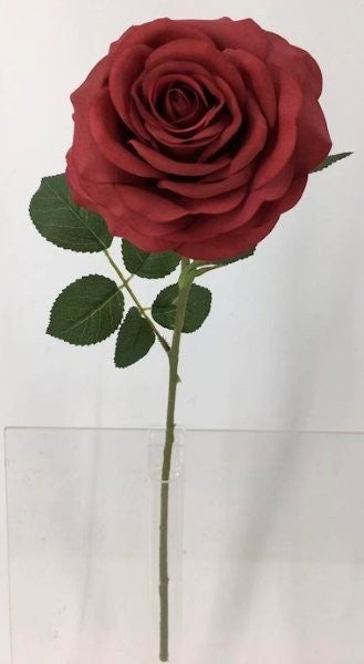 FL13734 OPEN ROSE (NAT),22"