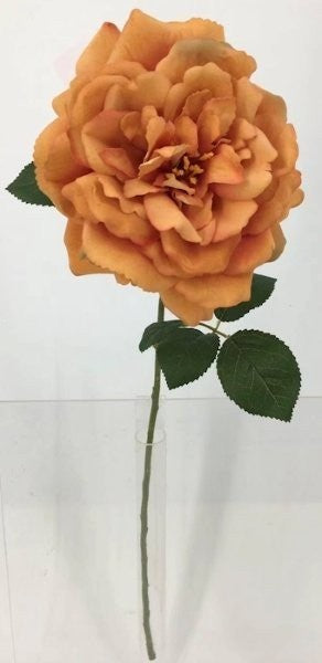 FL13736 VELVET GARDEN ROSE SPRAY,26"