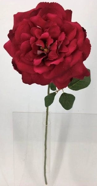 FL13736 VELVET GARDEN ROSE SPRAY,26"