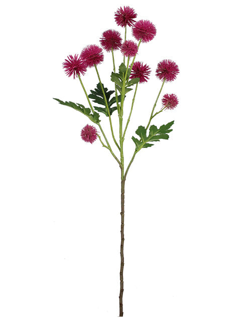 FL13763 POMPOM SPRAYx10 24"