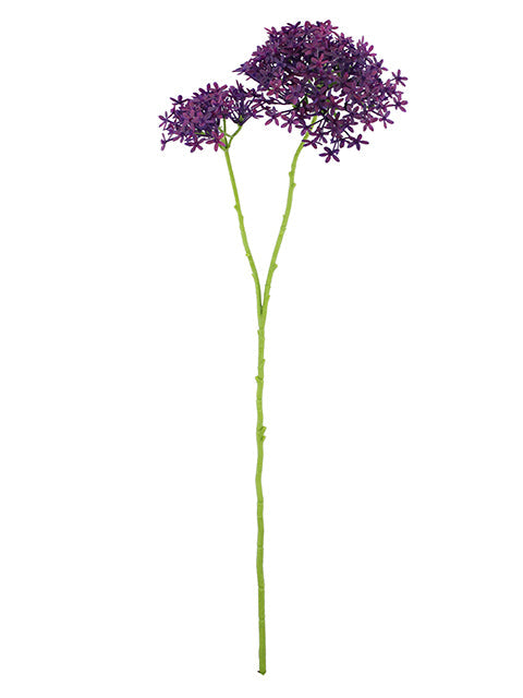 FL13764 CROWN FLOWER SPRAYx2 27.5"