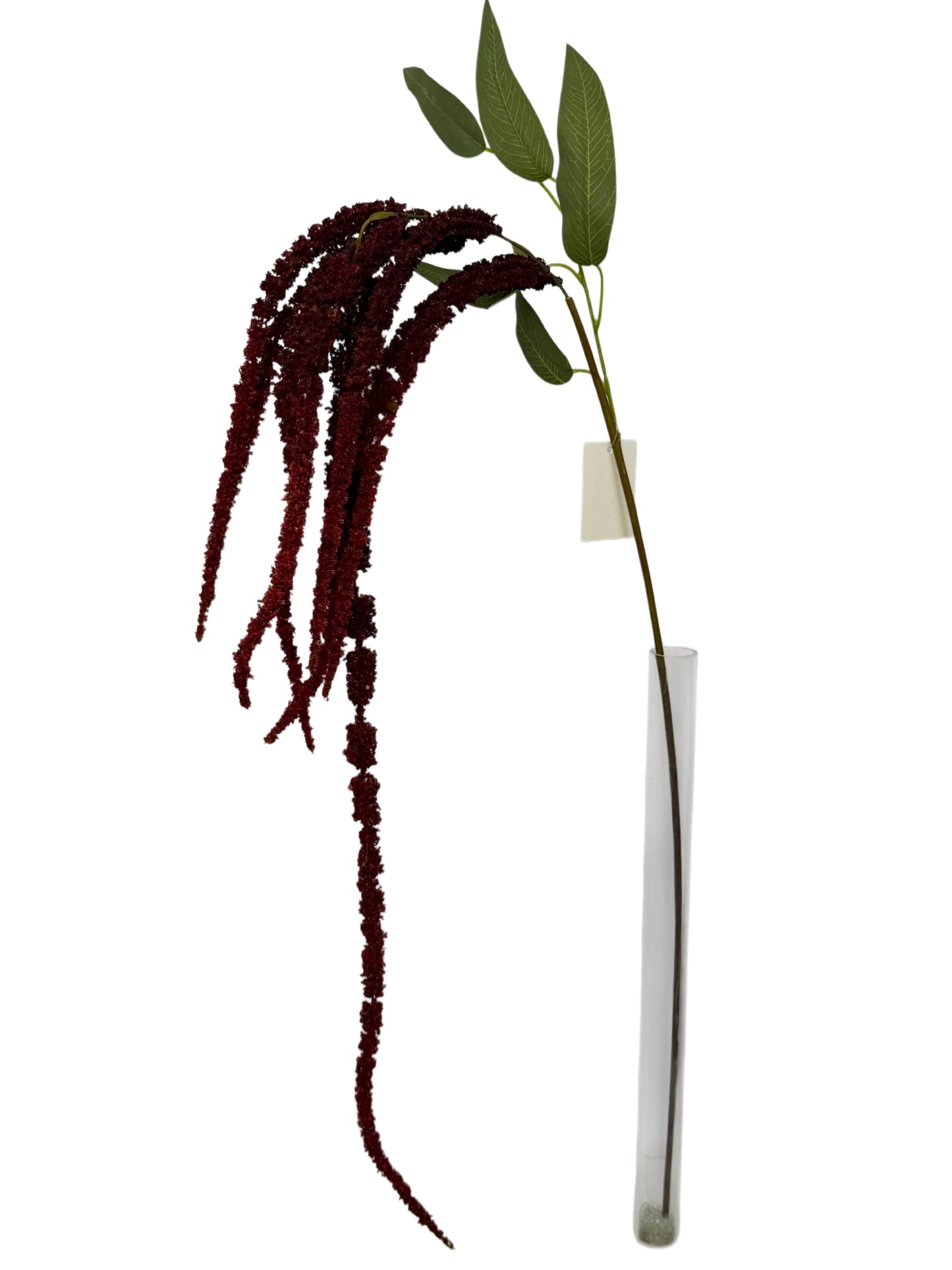 FL13837 WEEPING AMARANTH SPRAY 55"