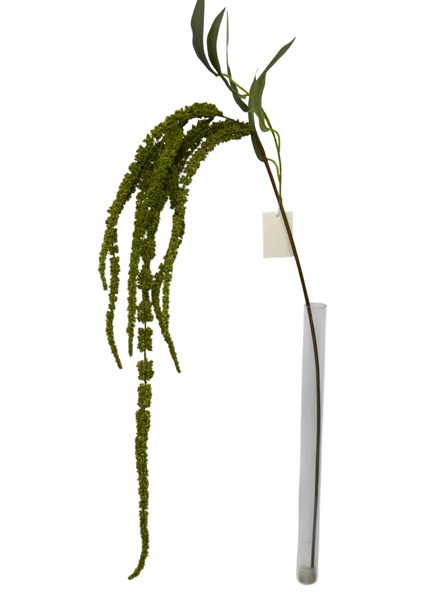 FL13837 WEEPING AMARANTH SPRAY 55"
